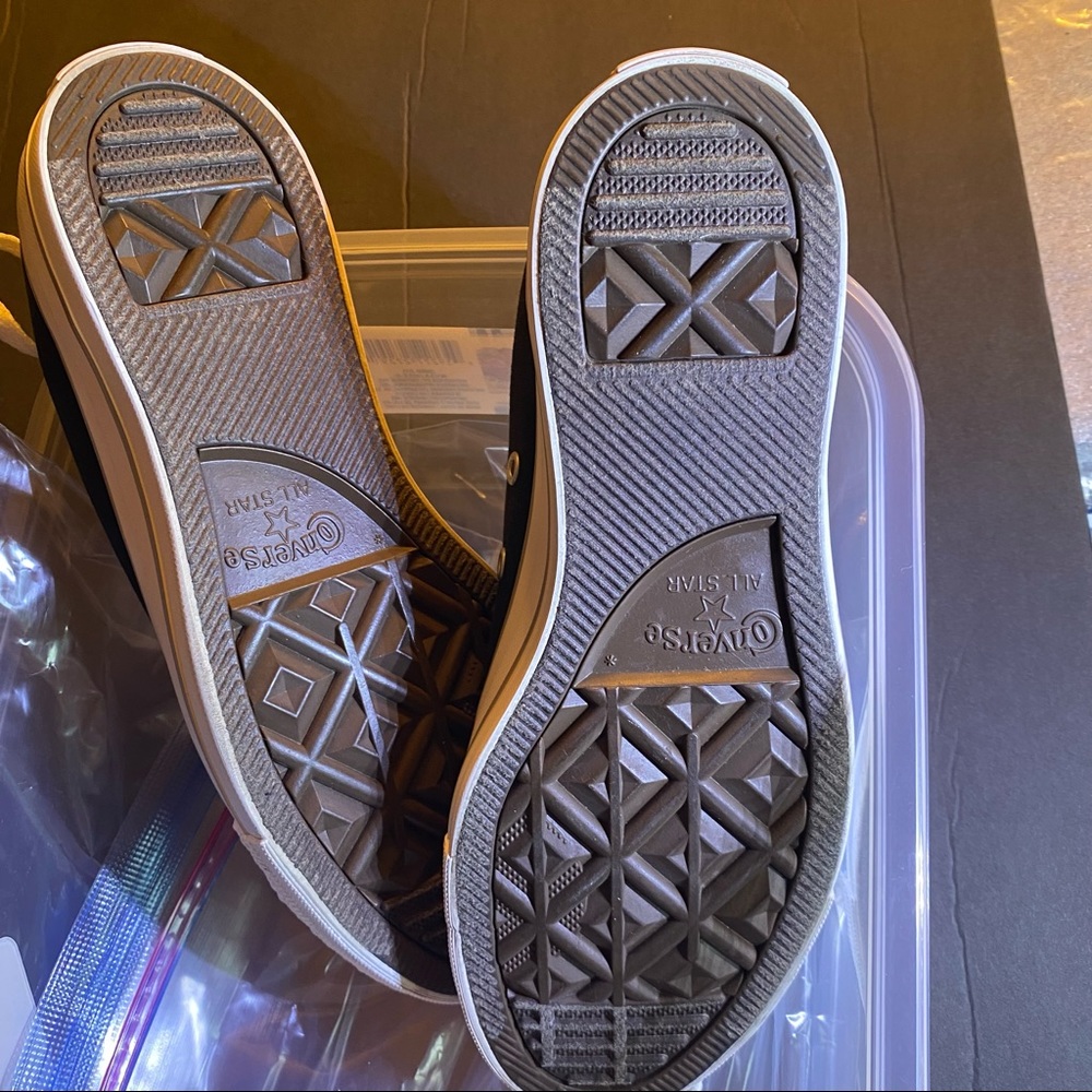 SOLD 🛑Dbl Tongue Unique CONVERSE NWOT ALL STAR/AUTHENTIC - Picture 9 of 14